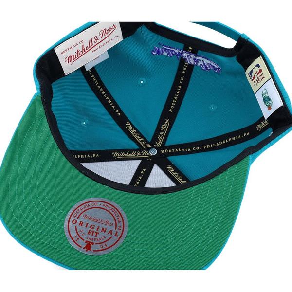 Mitchell & Ness Charlotte Hornets Big Time HWC Snapback Hat Teal