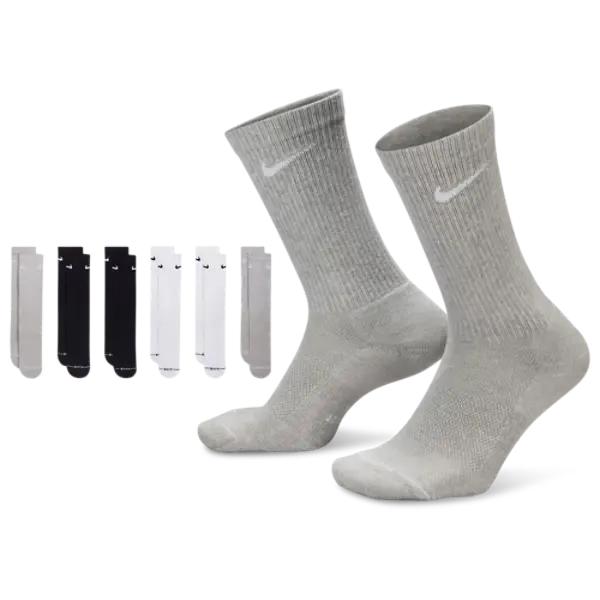 Nike Everyday Elevated Crew Socks 6-Pack Multi