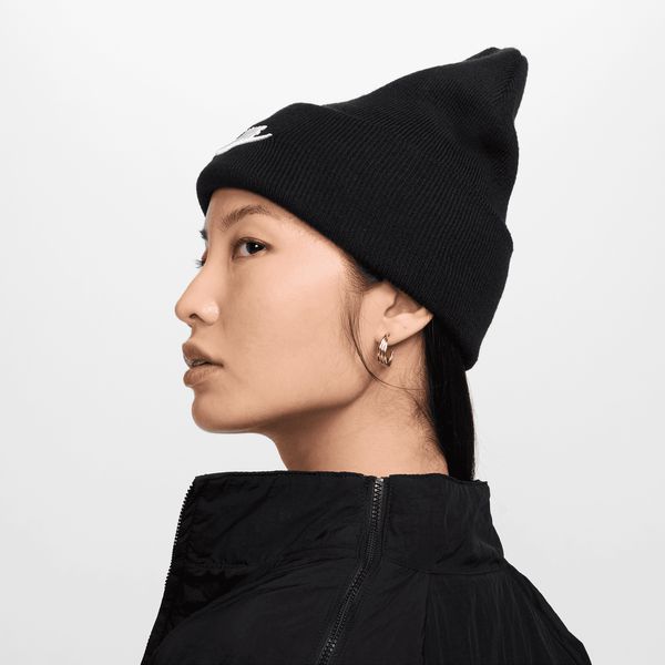 Nike Peak Futura Cuff Beanie Black - White