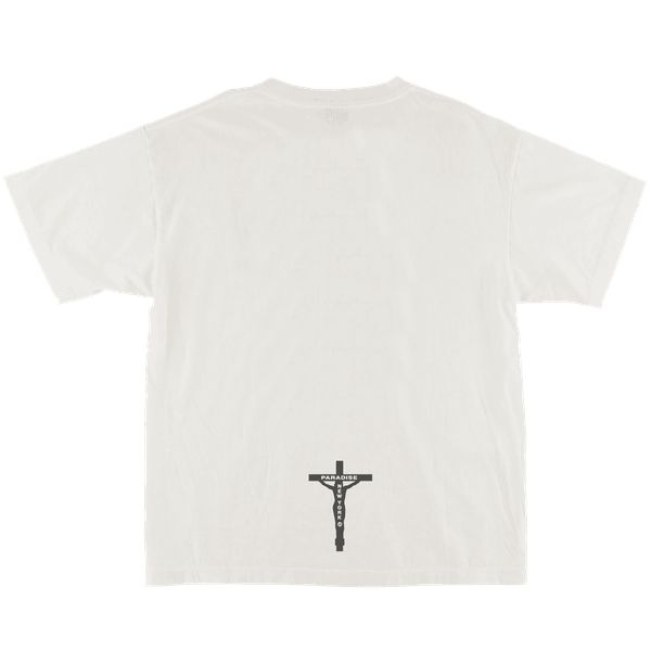 Paradise NYC Smiley Jesus Tee White