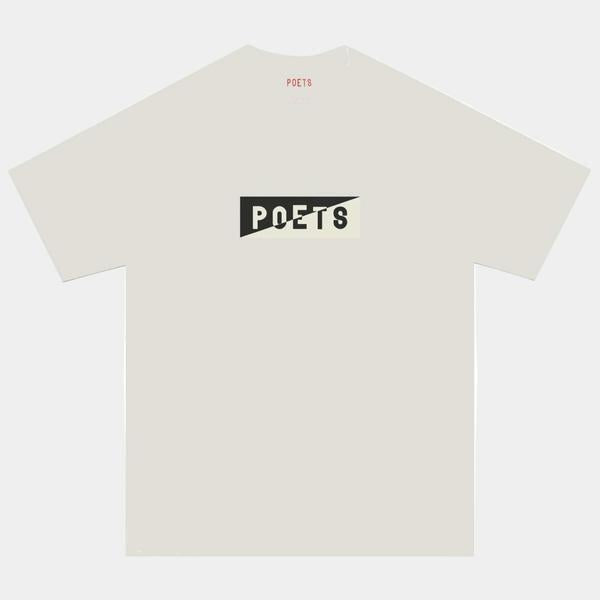 Poets Brand Cinzano Logo Tee White
