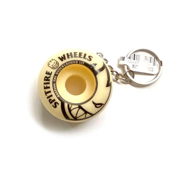 Spitfire Wheels Keychain Classic Natural