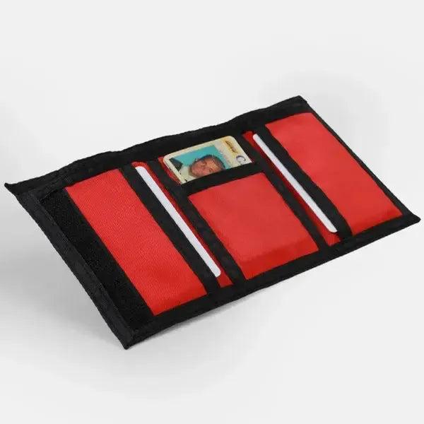 Thrasher Skate Mag Nylon Wallet Red - Black