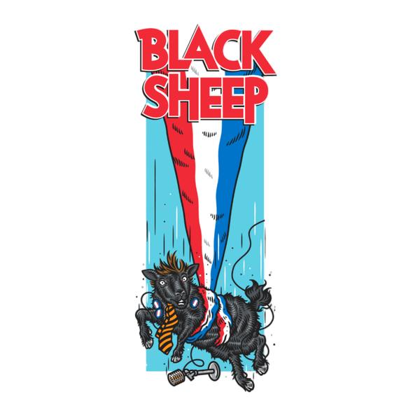 Todd Bratrud x Black Sheep "Farley" T-Shirt White