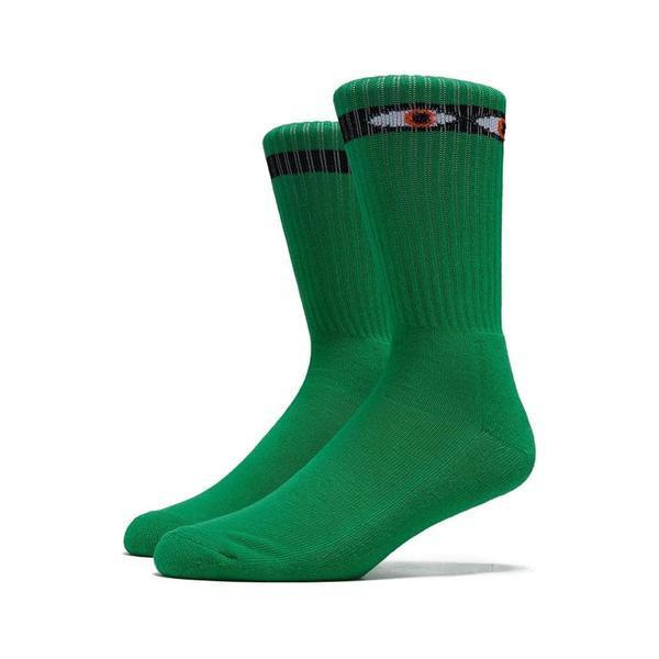 Toy Machine Skateboards Seek Crew Sock Green