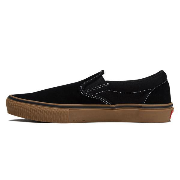 Vans Skate Slip On Black - Gum - White