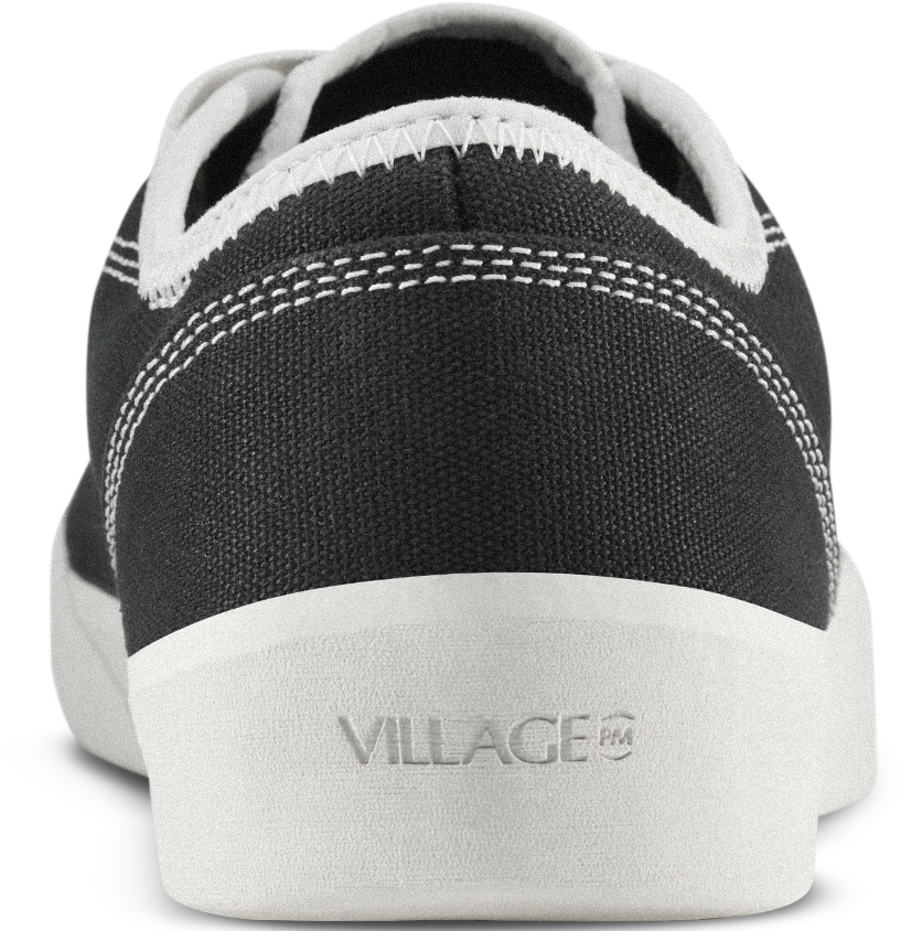 Village PM 1.30PM Skate Shoe Black - Whisper White