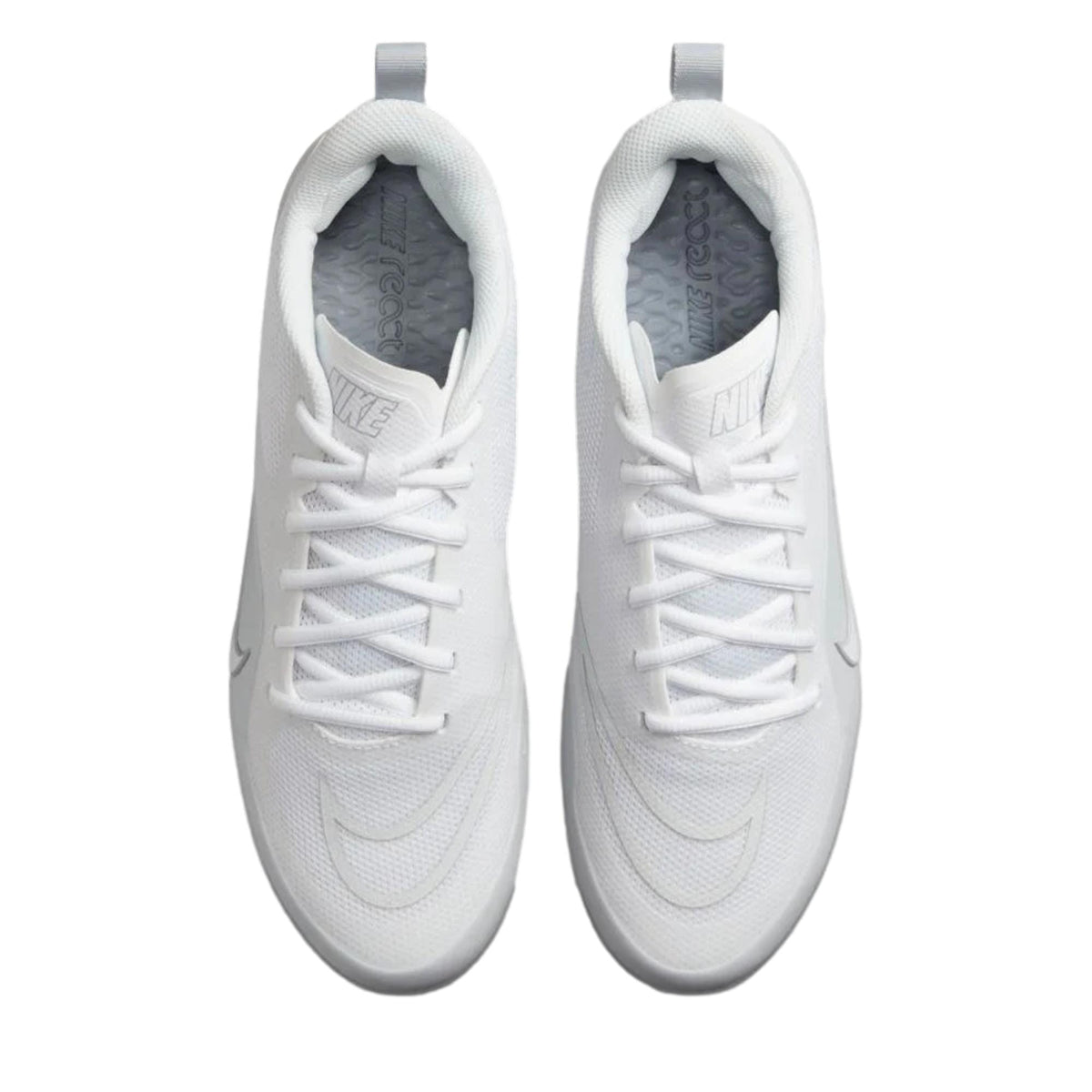 Nike Alpha Huarache 8 Pro LAX White/Metallic Silver CW4439-100 Men's