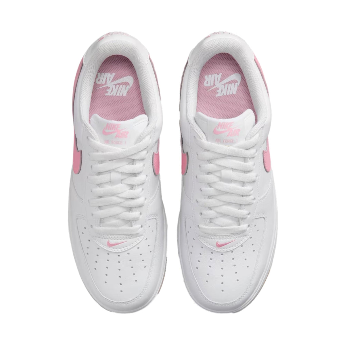 Nike Air Force 1 Low Retro White / Pink - Gum Yellow DM0576-101 Men's
