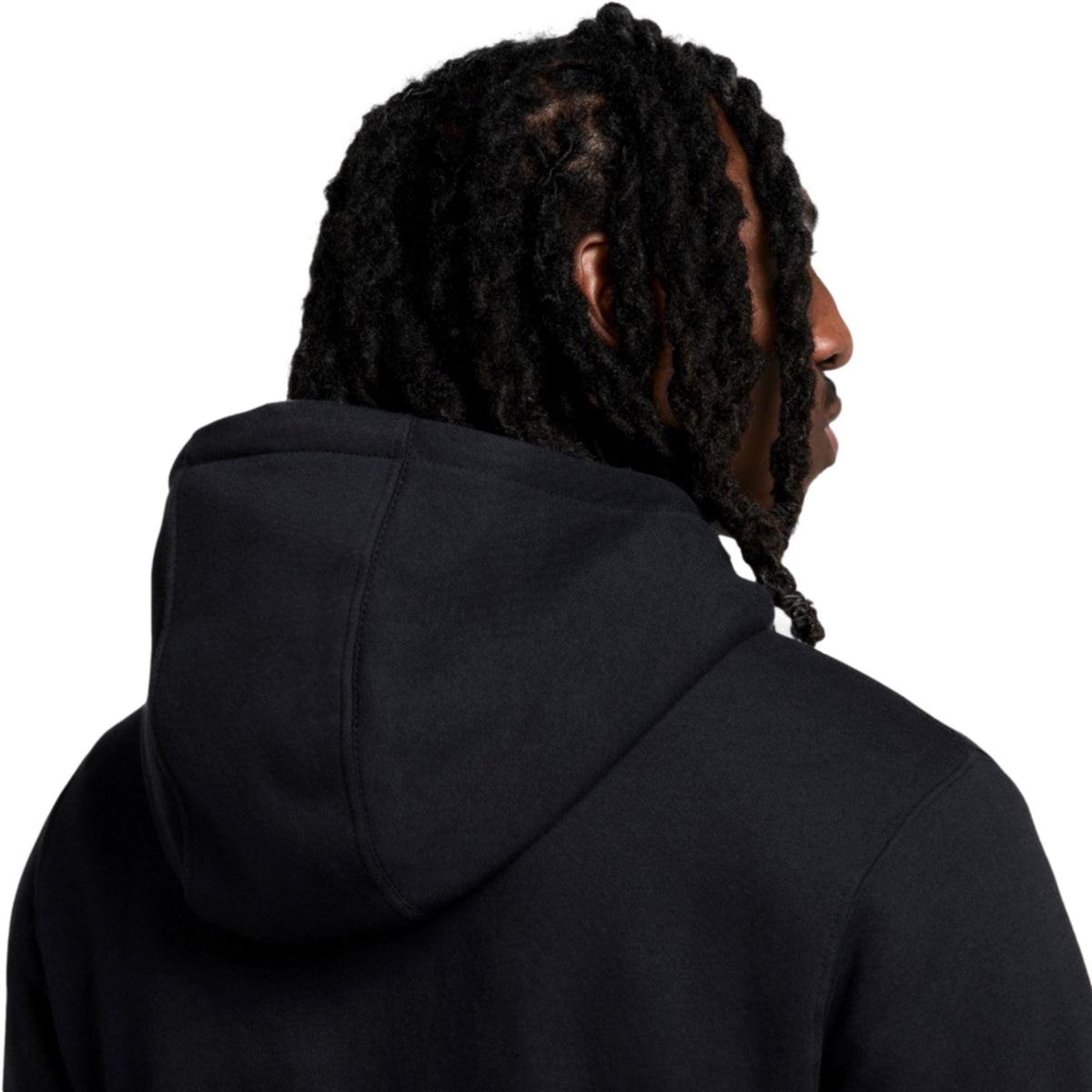 Nike NYC Club Pull Over Hoodie Black/White HV5078-010 Men's
