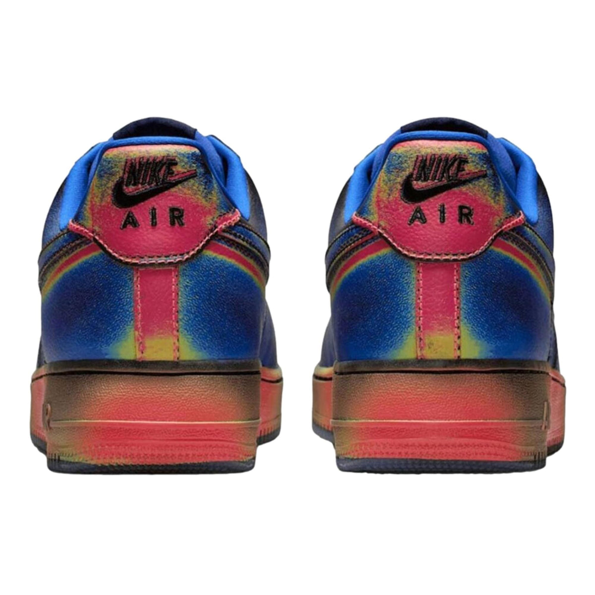 Nike Air Force 1 Low Retro Black / Racer Blue - Volt Ice IB6834-001 Men's