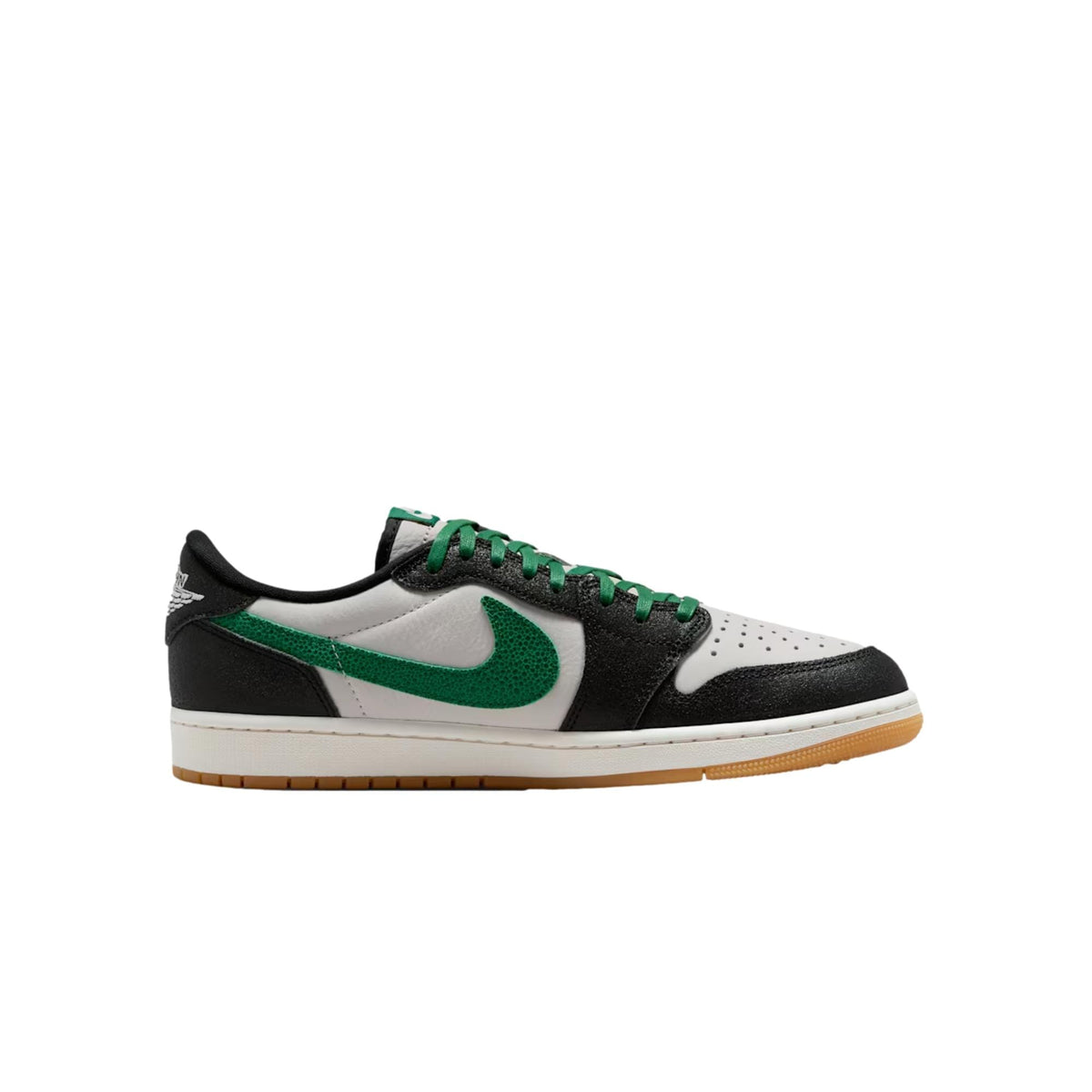 Nike Air Jordan 1 Retro Low OG Phantom / Pine Green - Black IR2283-030 Men's