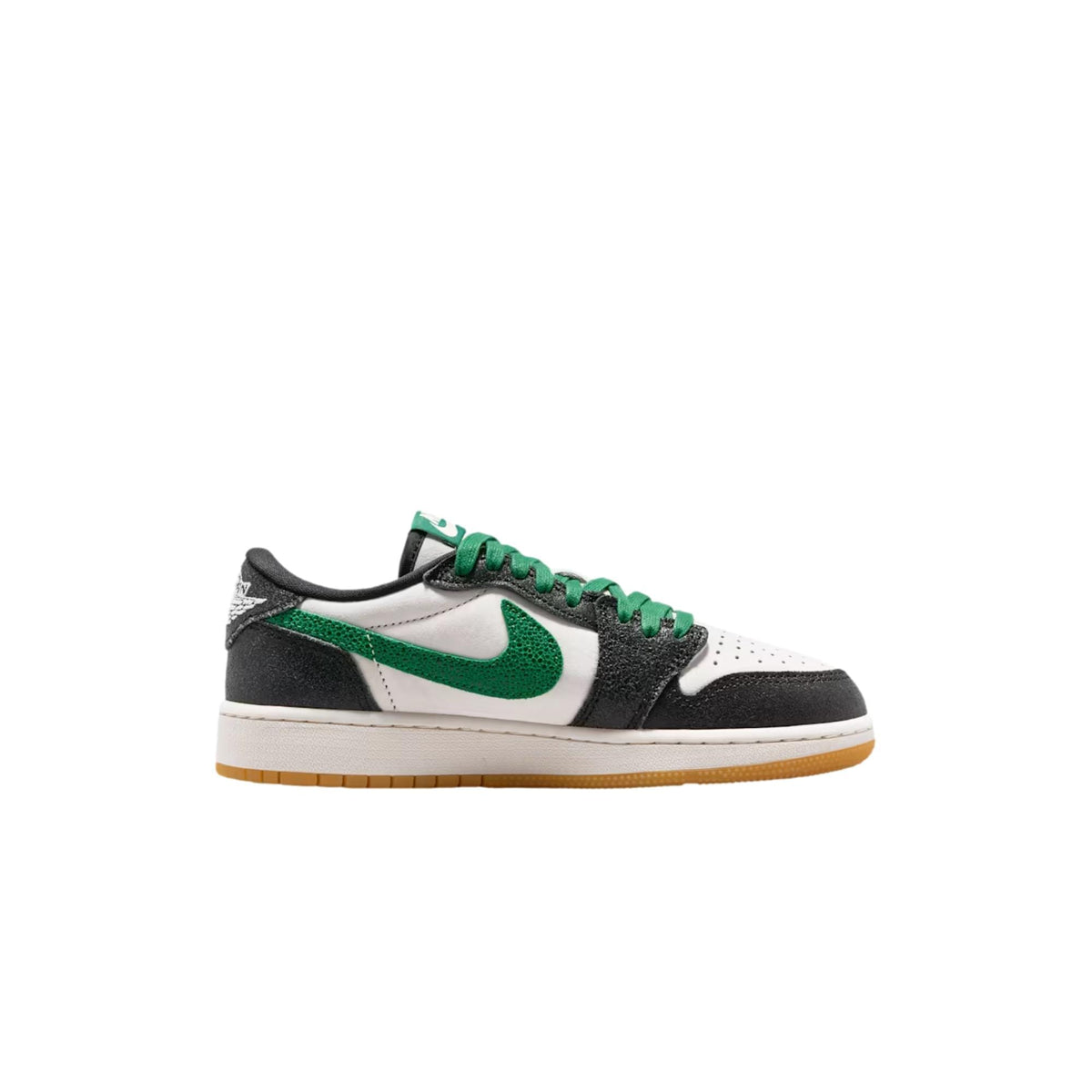 Nike Air Jordan 1 Retro Low OG Phantom / Pine Green - Black IR2300-030 Grade-School