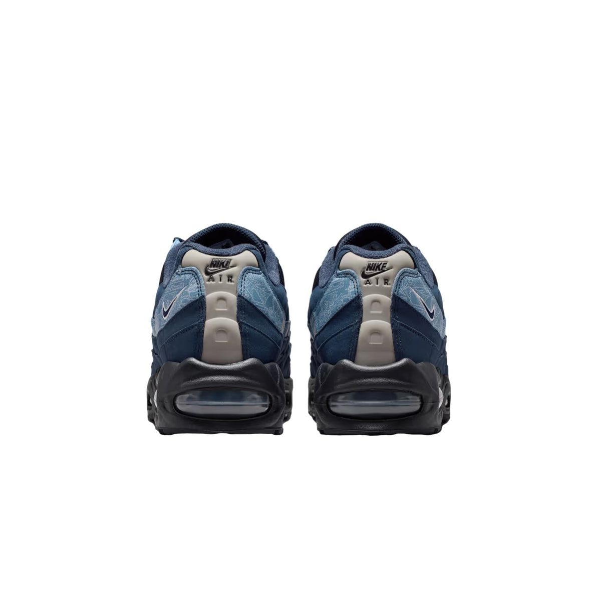 Nike Air Max 95 Big Bubble SE Multi-Color / Obsidian - Work Blue IU2254-900 Men's