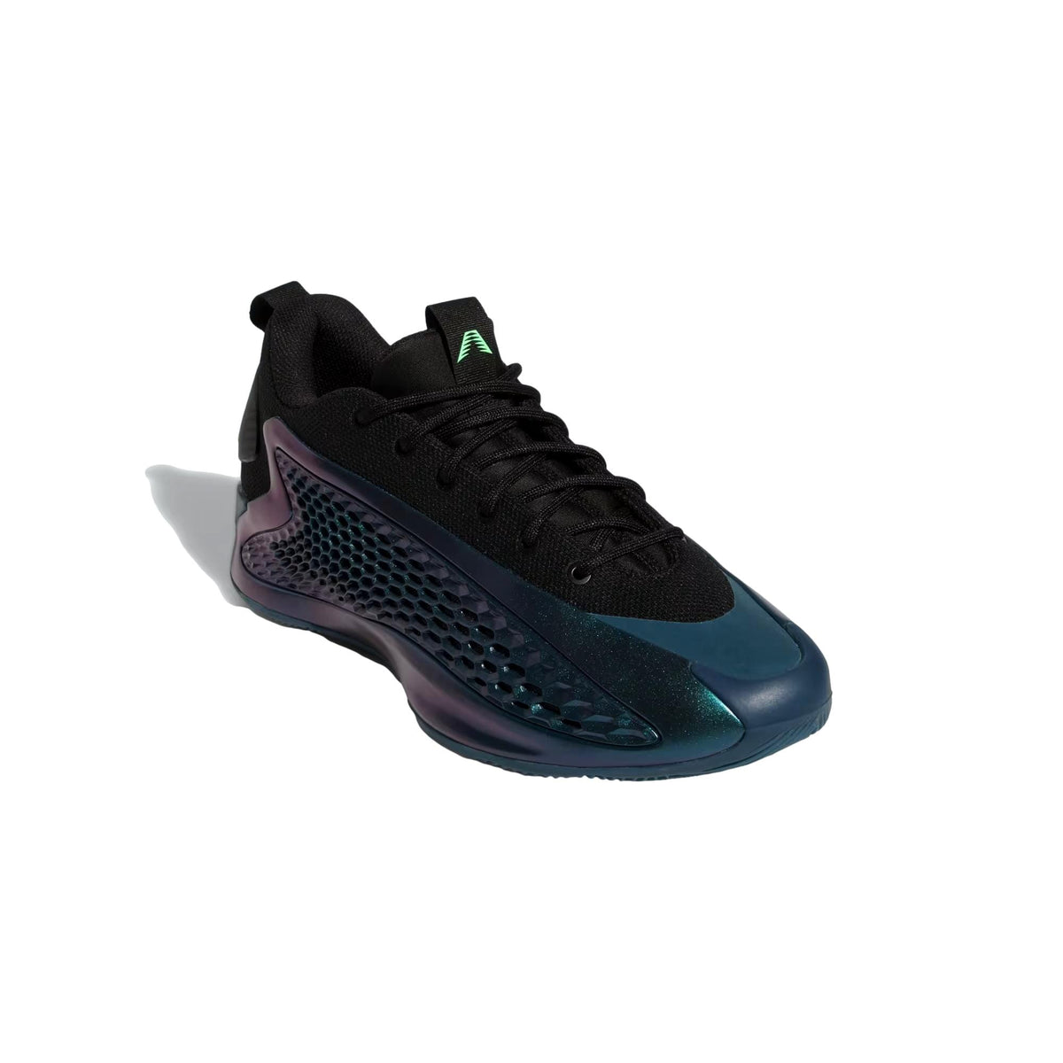 Adidas Anthony Edwards 1 Low Arctic Night / Core Black / Screaming Green JQ6135 Men's