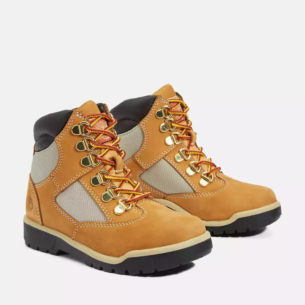 Timberland 6 Inch Field Boot Wheat Nubuck TB-044993-231 Grade-School