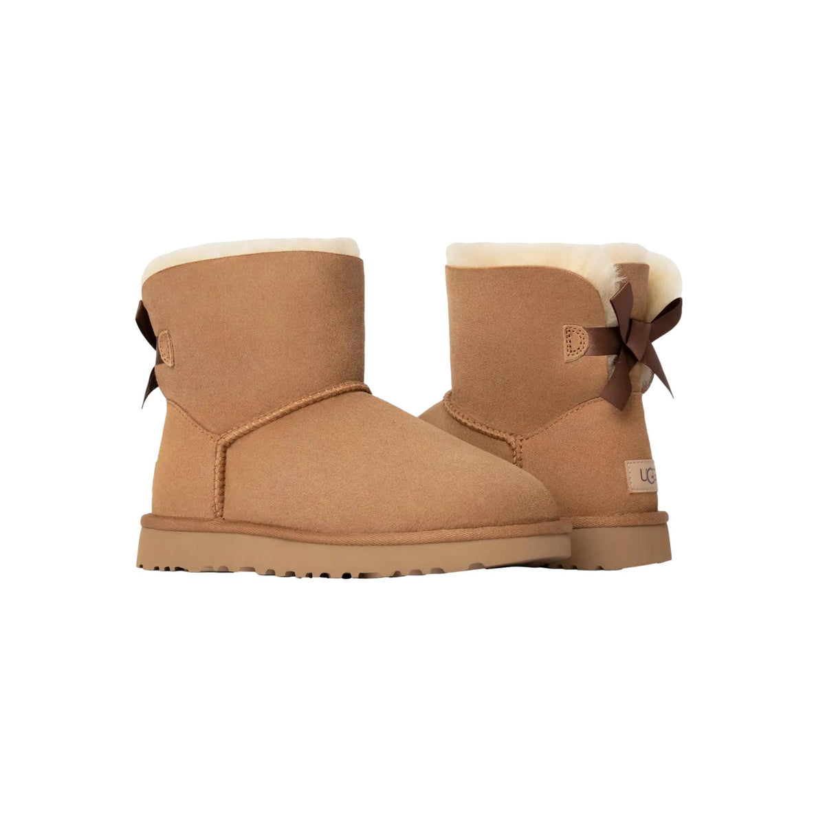 UGG Mini Bailey Bow II Chestnut  1016501-CHE Women's