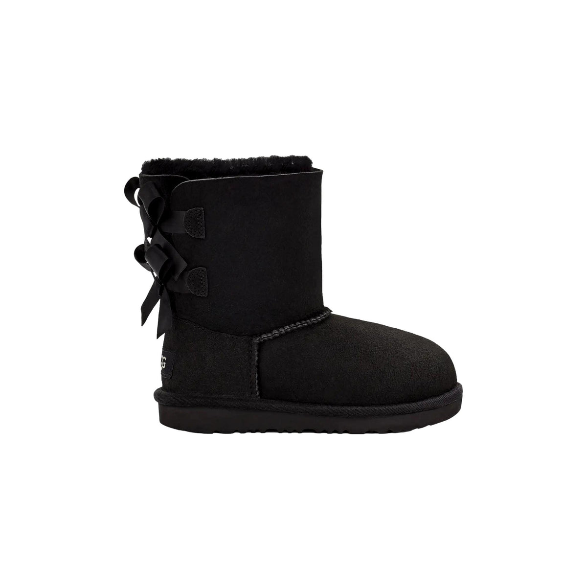 UGG Bailey Bow II Black  1017394K-BLK Grade-School