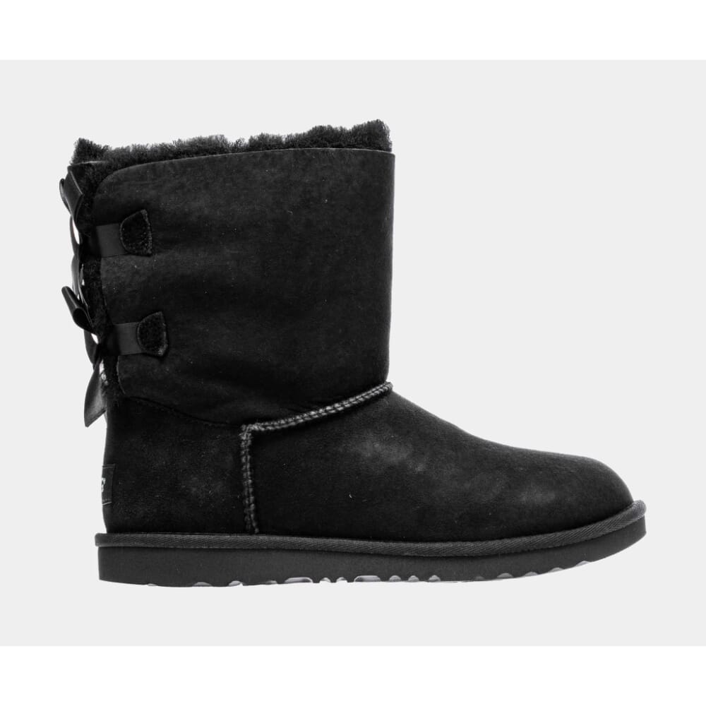 UGG Bailey Bow II Black  1017394K-BLK Grade-School