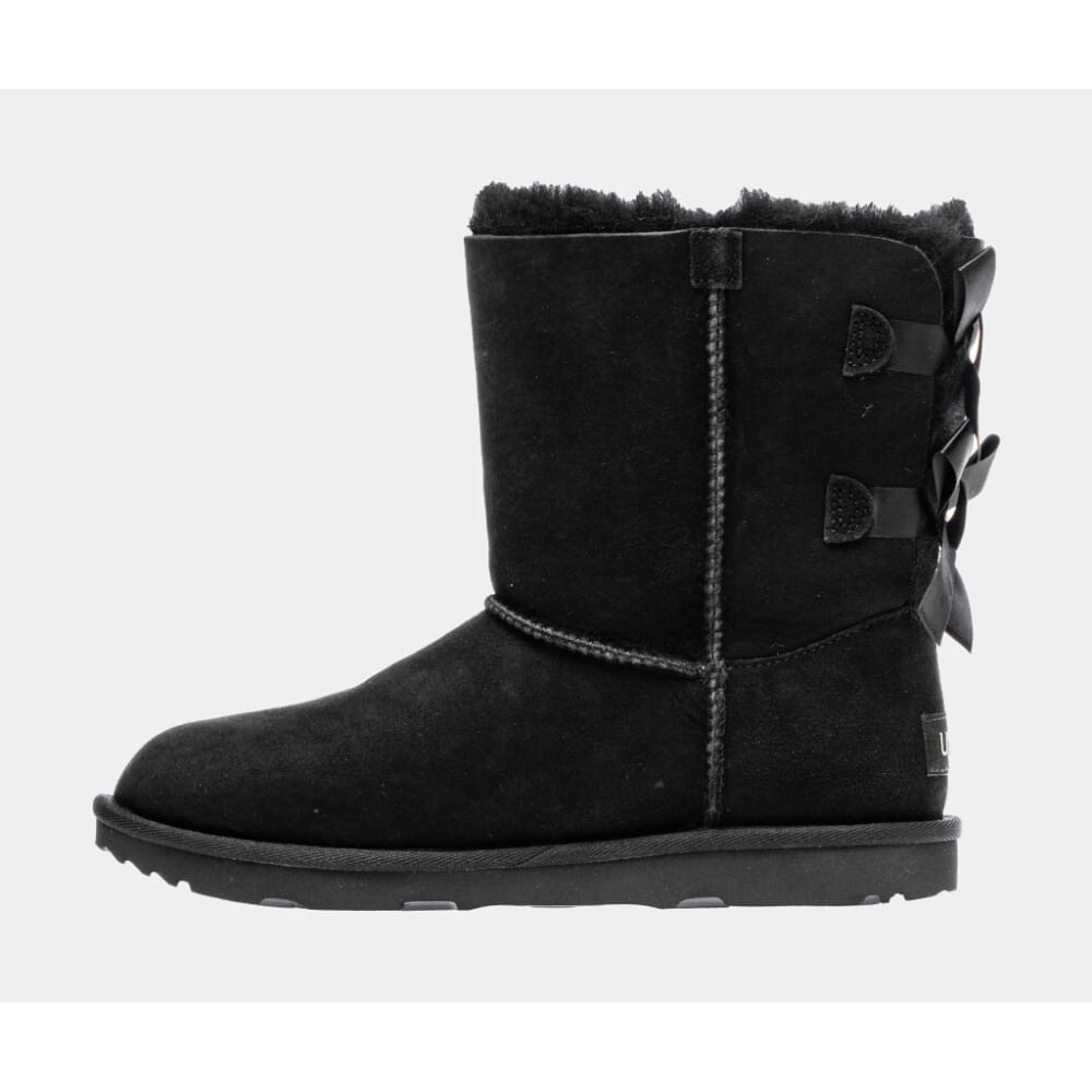 UGG Bailey Bow II Black  1017394K-BLK Grade-School