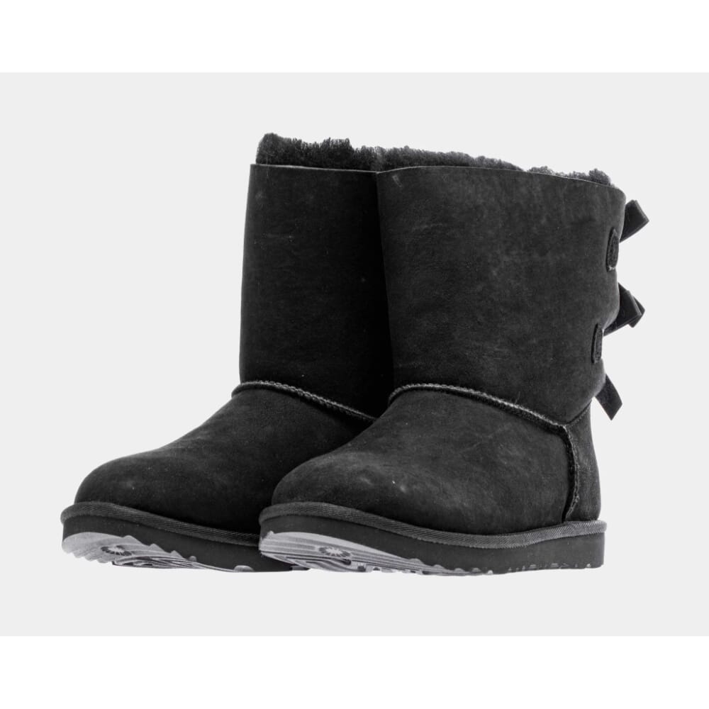 UGG Bailey Bow II Black  1017394K-BLK Grade-School