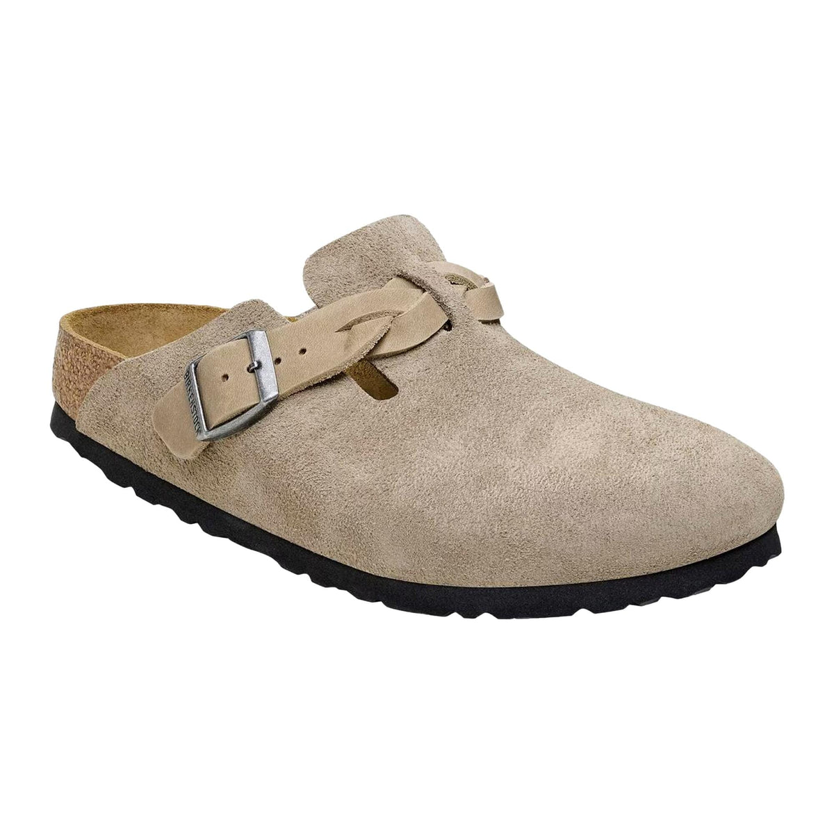 Birkenstock Boston Braided Taupe  1026694 Women's