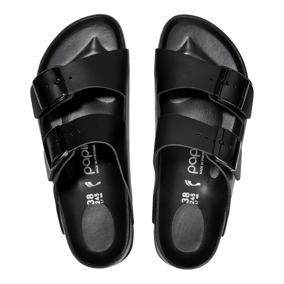 Birkenstock Arizona Pap Flex Platform Black  1026918 Women's