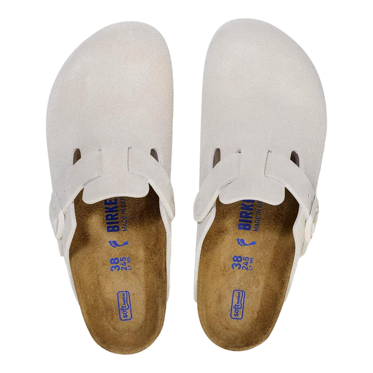 Birkenstock Boston BS Antique White  1027693 Women's