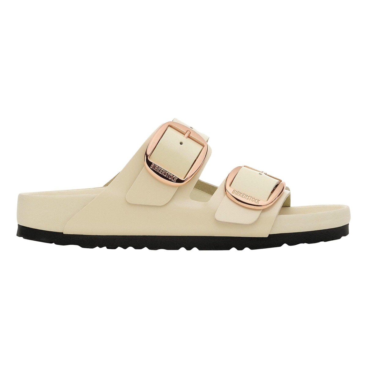 Birkenstock Arizona Big Buckle High-Shine Ecru  1027850 Women's