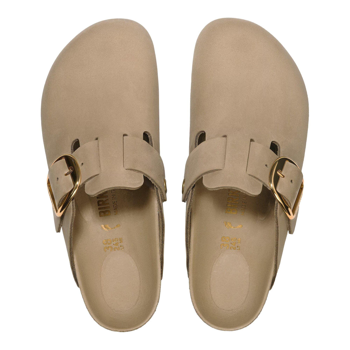 Birkenstock Boston Big Buckle Tobacco Brown  1030425 Women's