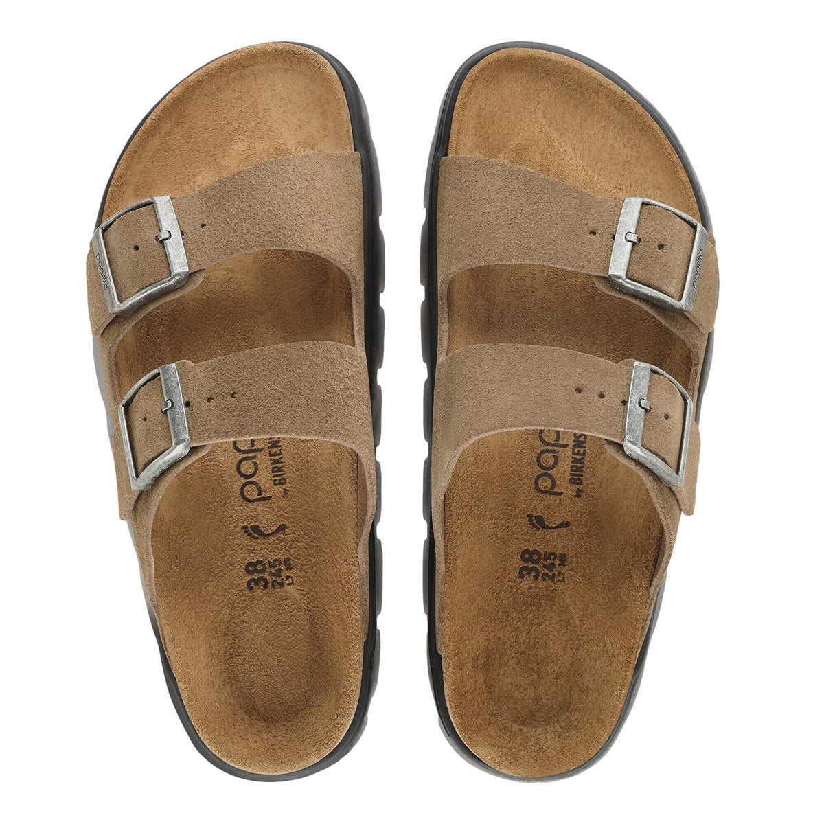 Birkenstock Arizona Pap Chunky Gray Taupe  1033080 Women's