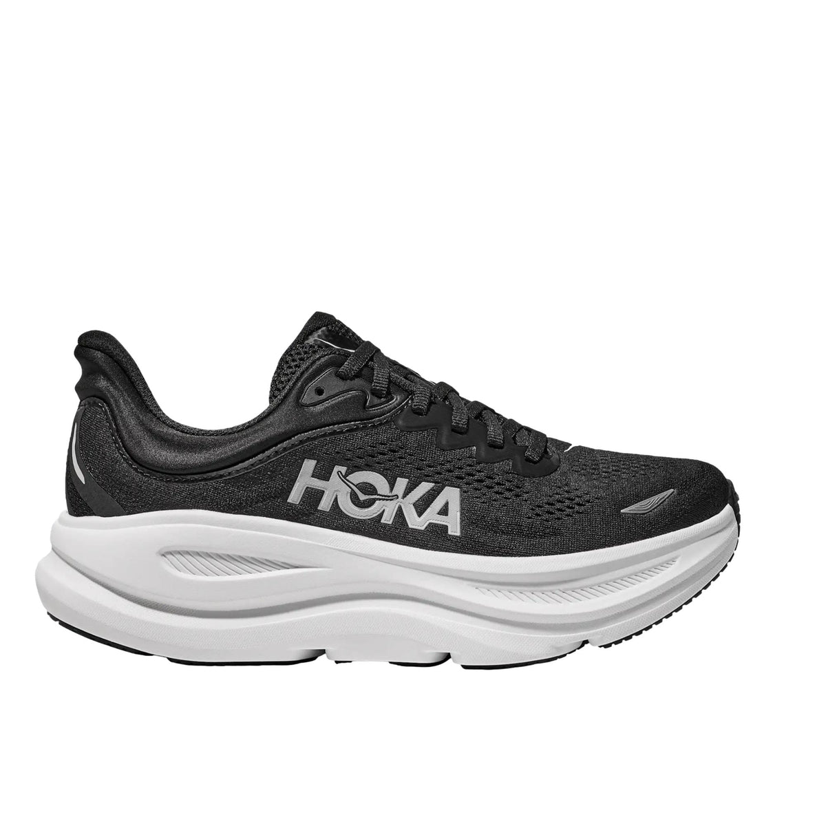 Hoka Bondi 9 Black / White  1162011-BWHT Men's