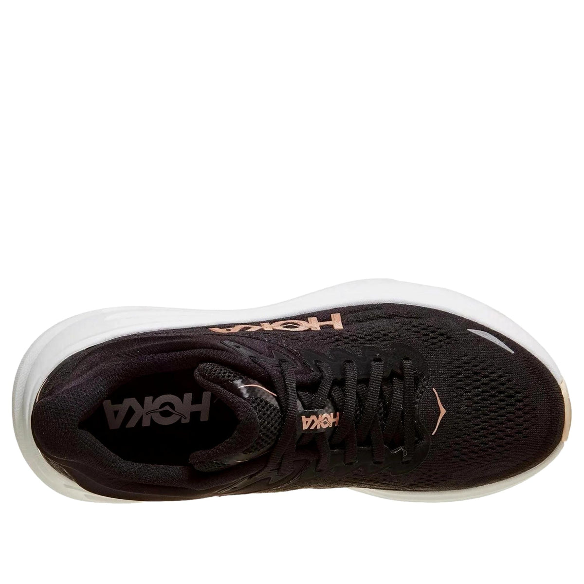 Hoka Bondi 9 Black / Rose Gold  1162012-BRGL Women's