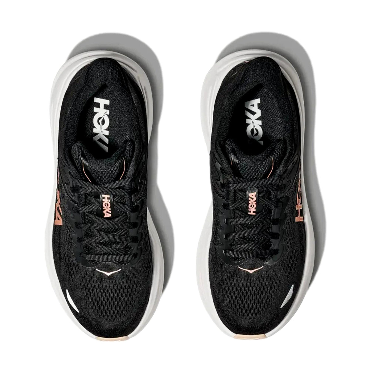 Hoka Bondi 9 Black / Rose Gold  1162012-BRGL Women's