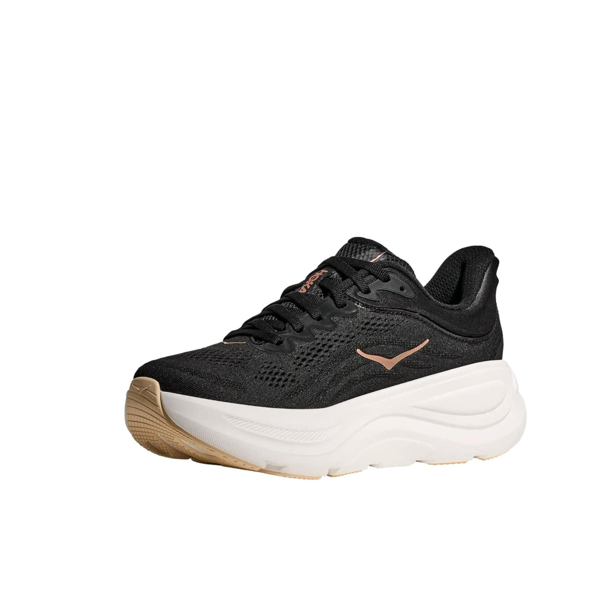 Hoka Bondi 9 Black / Rose Gold  1162012-BRGL Women's
