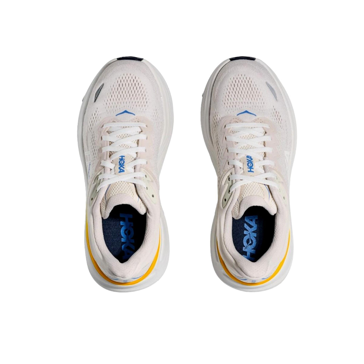 Hoka Bondi 9 White / Grout  1162012-WGRT Women's