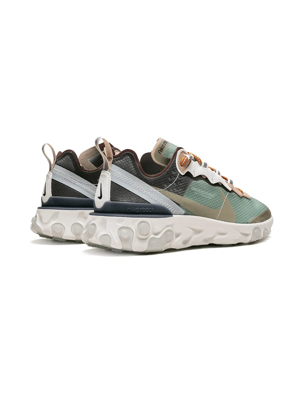 Nike X Undercover React Element 87 Green Mist Sneakers