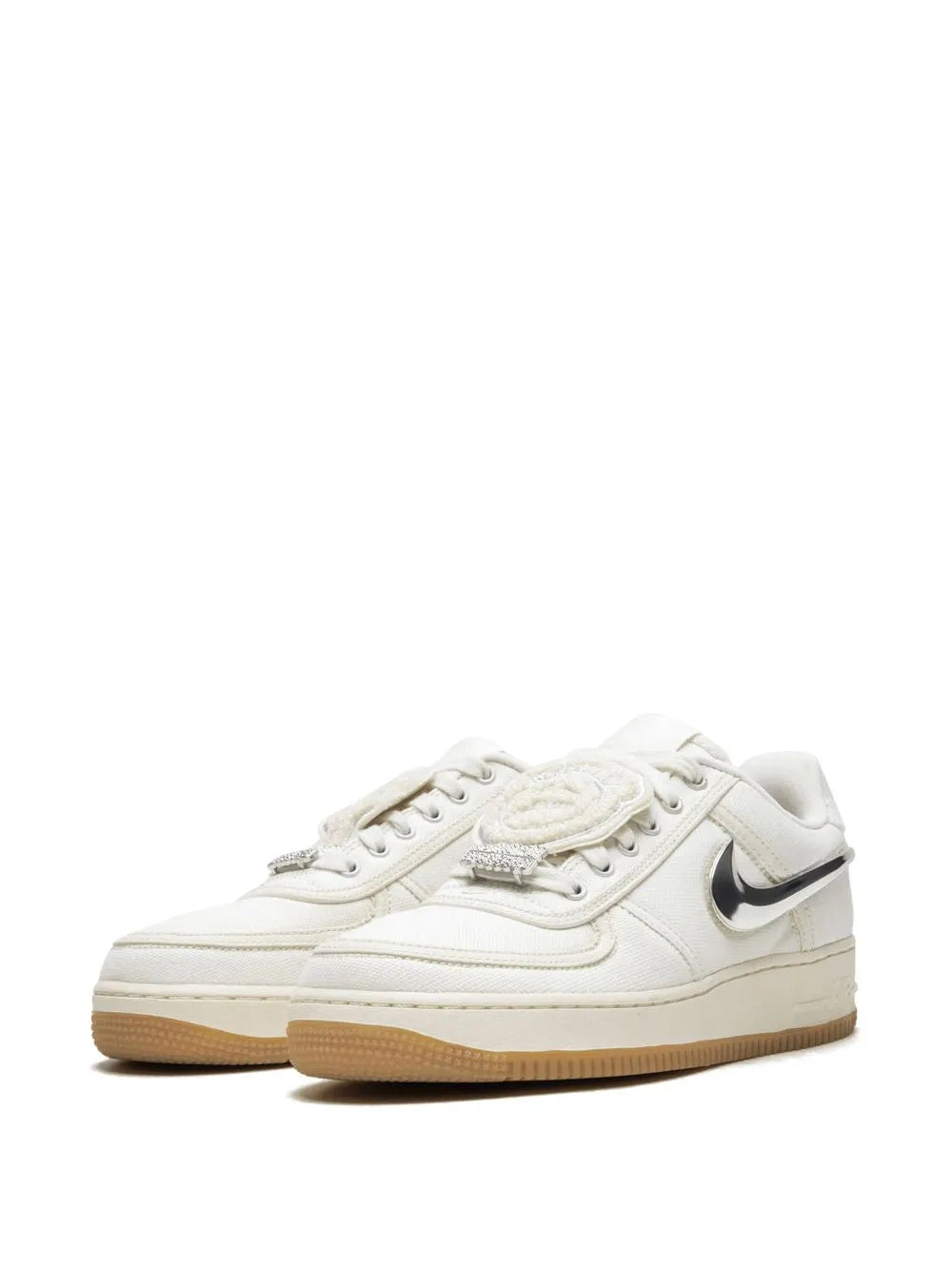 Nike X Travis Scott Air Force 1 Low Sail Sneakers
