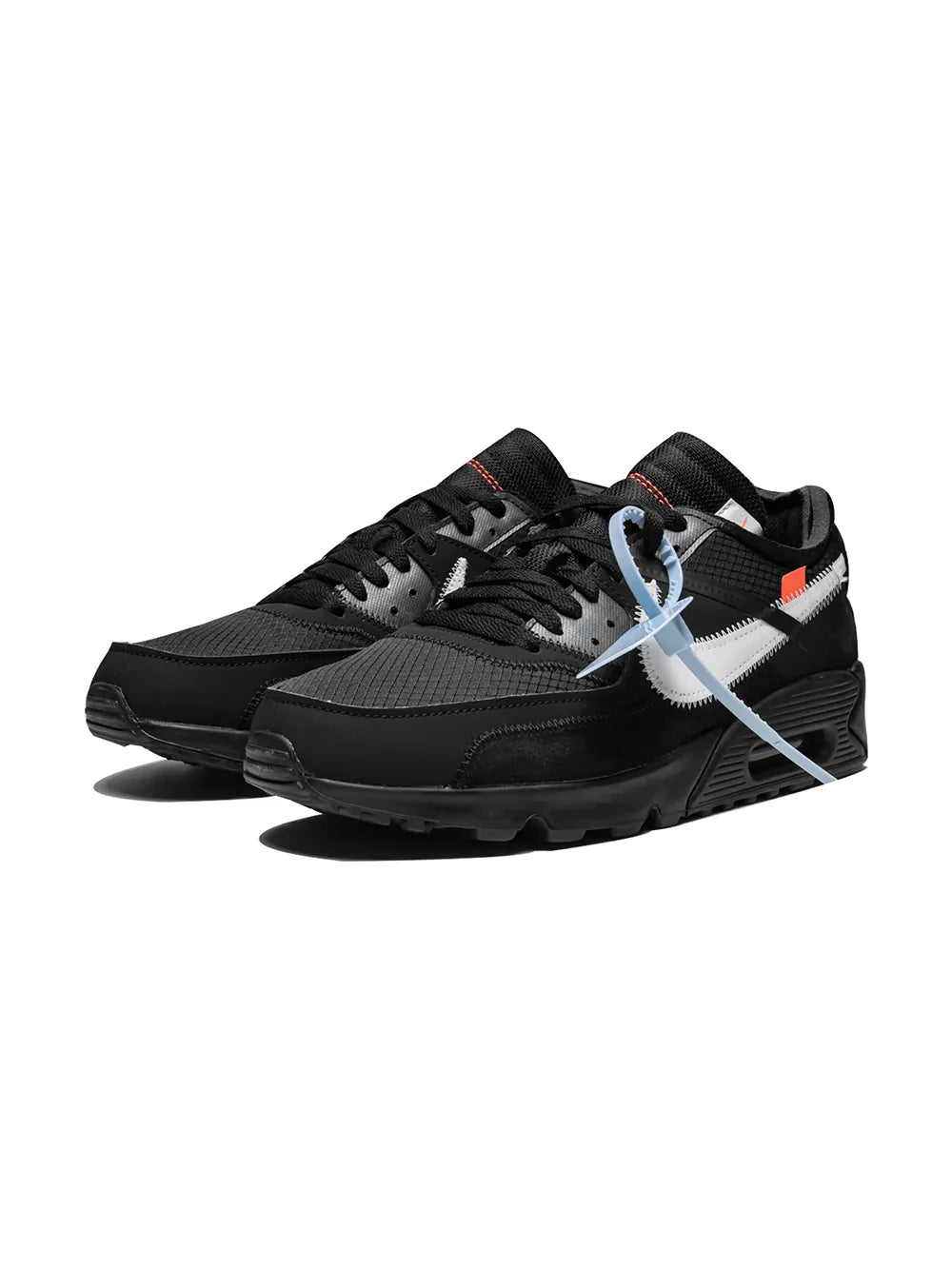 Nike X Off-White The 10: Air Max 90 Black Sneakers