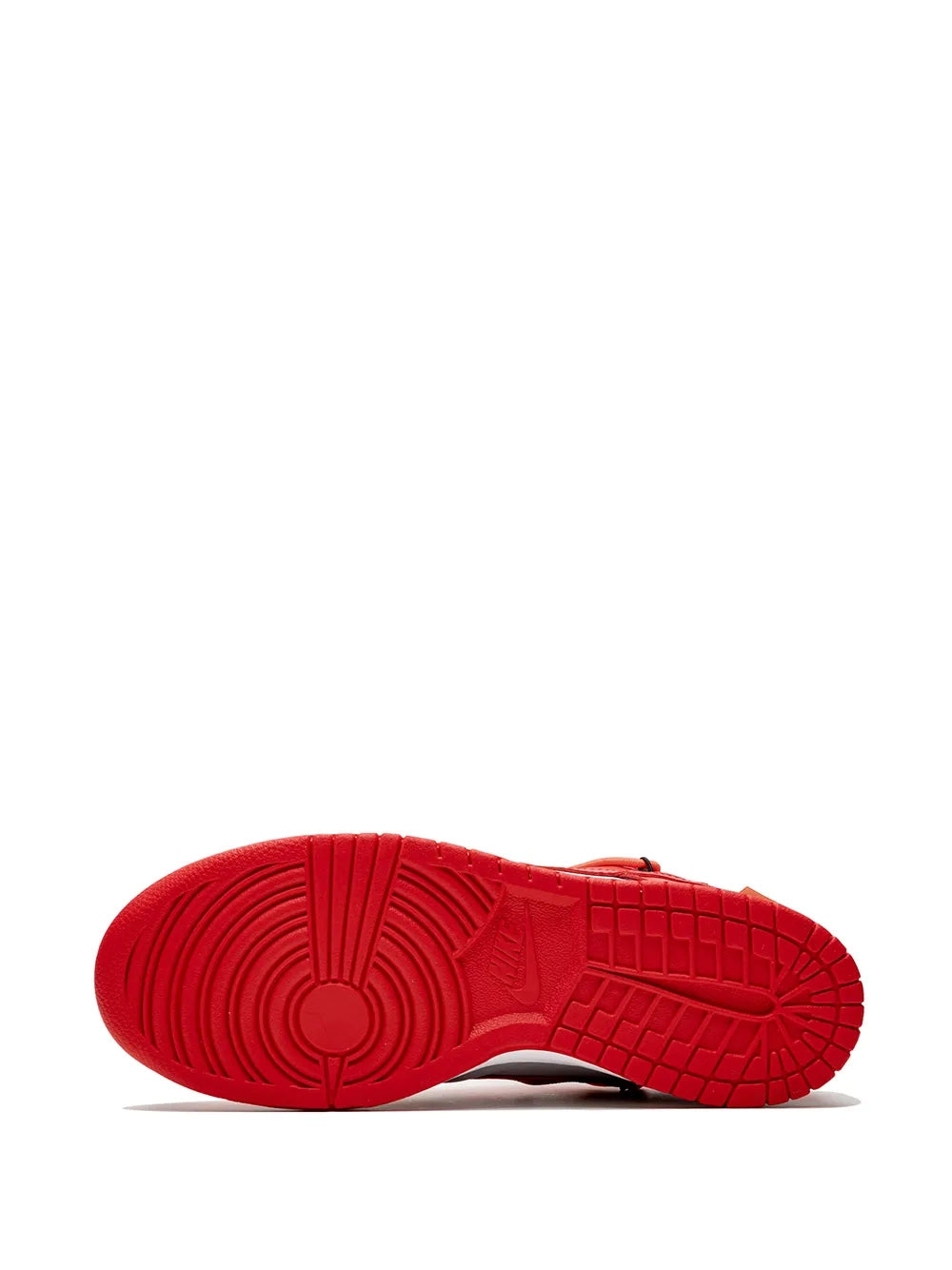 Nike X Off-White Dunk Low University Red Sneakers