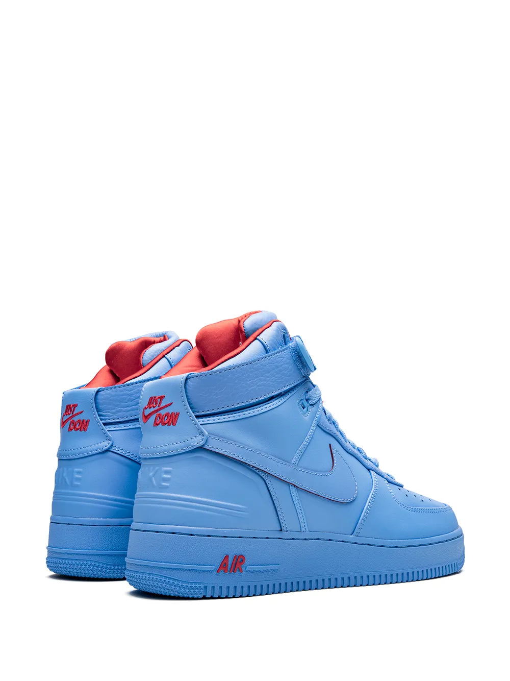 Nike X Just Don Air Force 1 Varsity Blue High-Top Sneakers