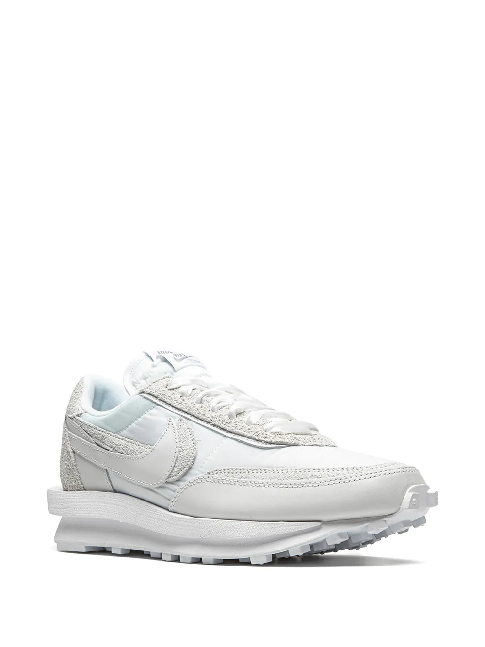 Nike X Sacai Ldwaffle White Nylon Sneakers