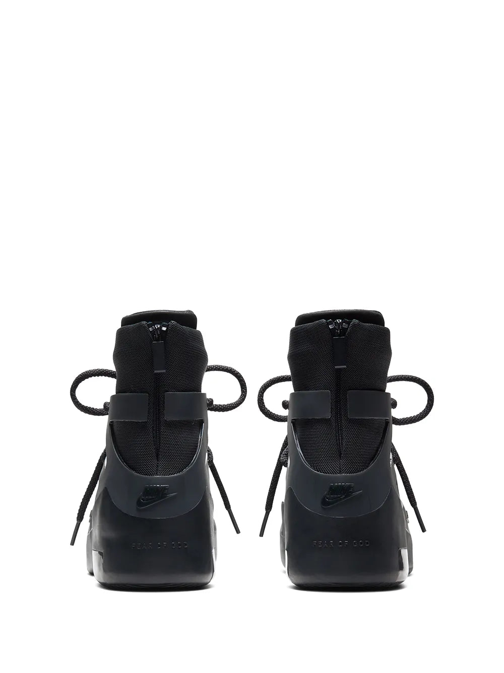 Nike X Fear Of God Air 1 Triple Black Sneakers