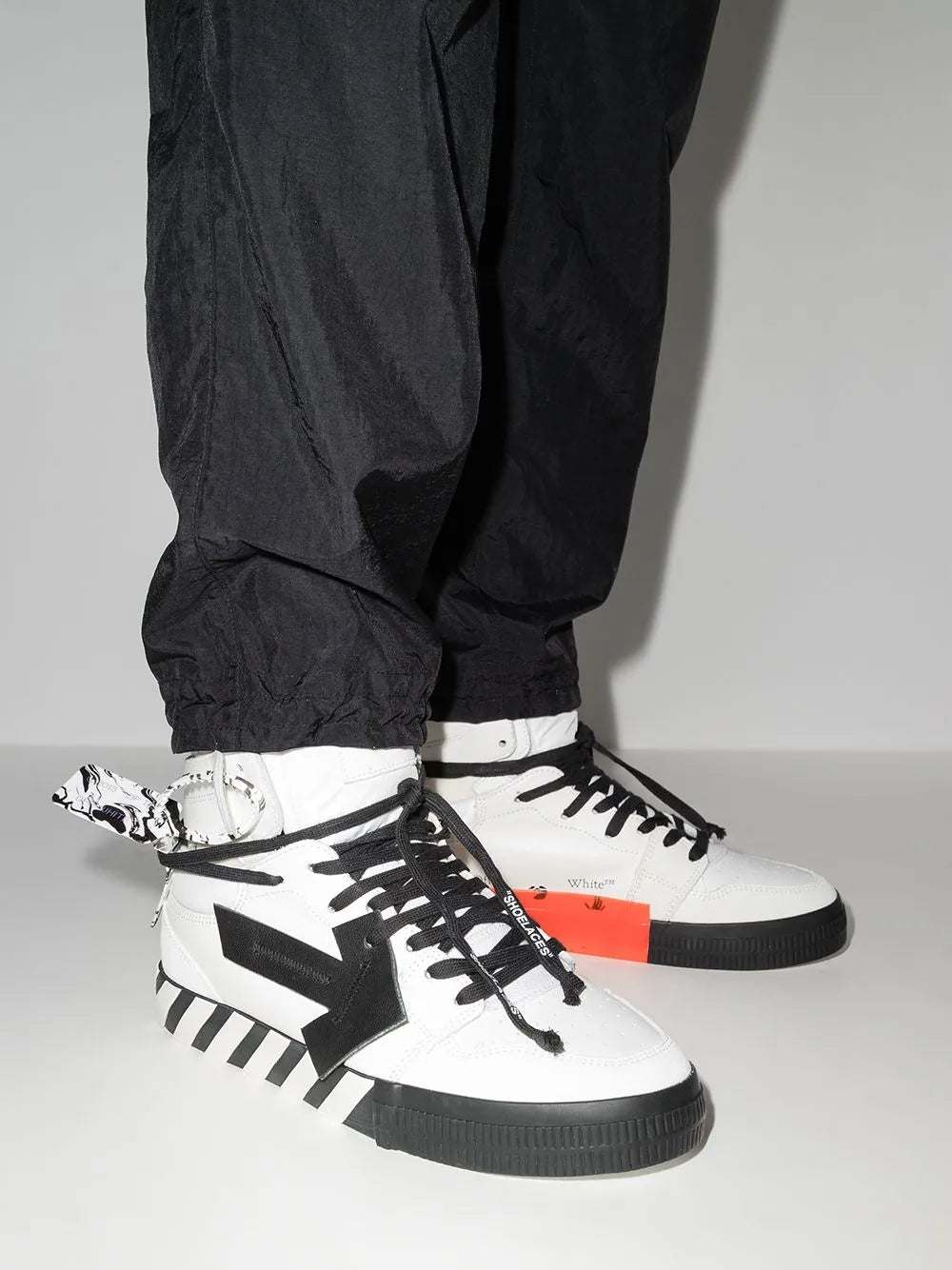Off-White Vulcanized High-Top Sneakers