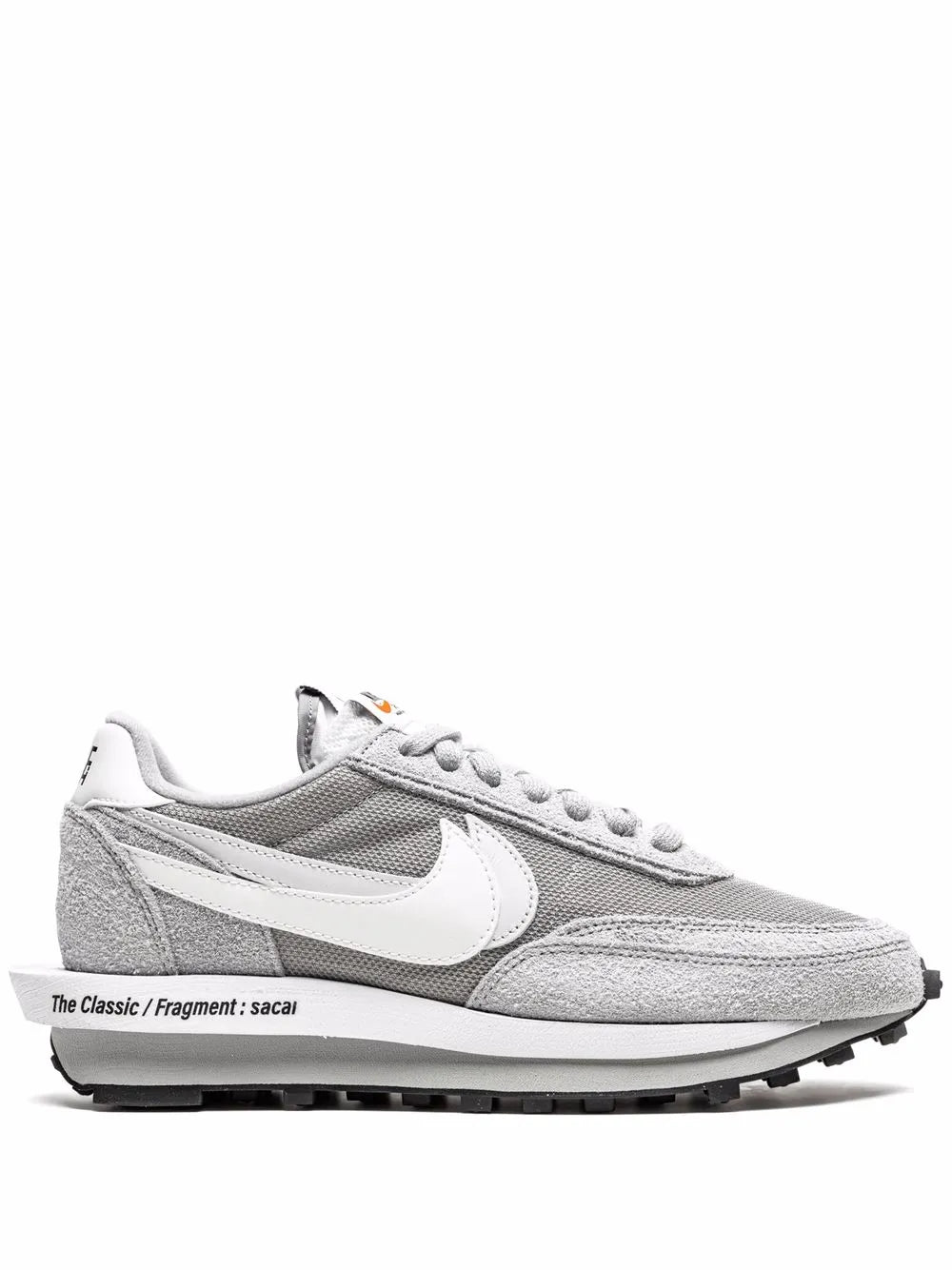 Nike X Sacai X Fragments Ldwaffle Grey Sneakers