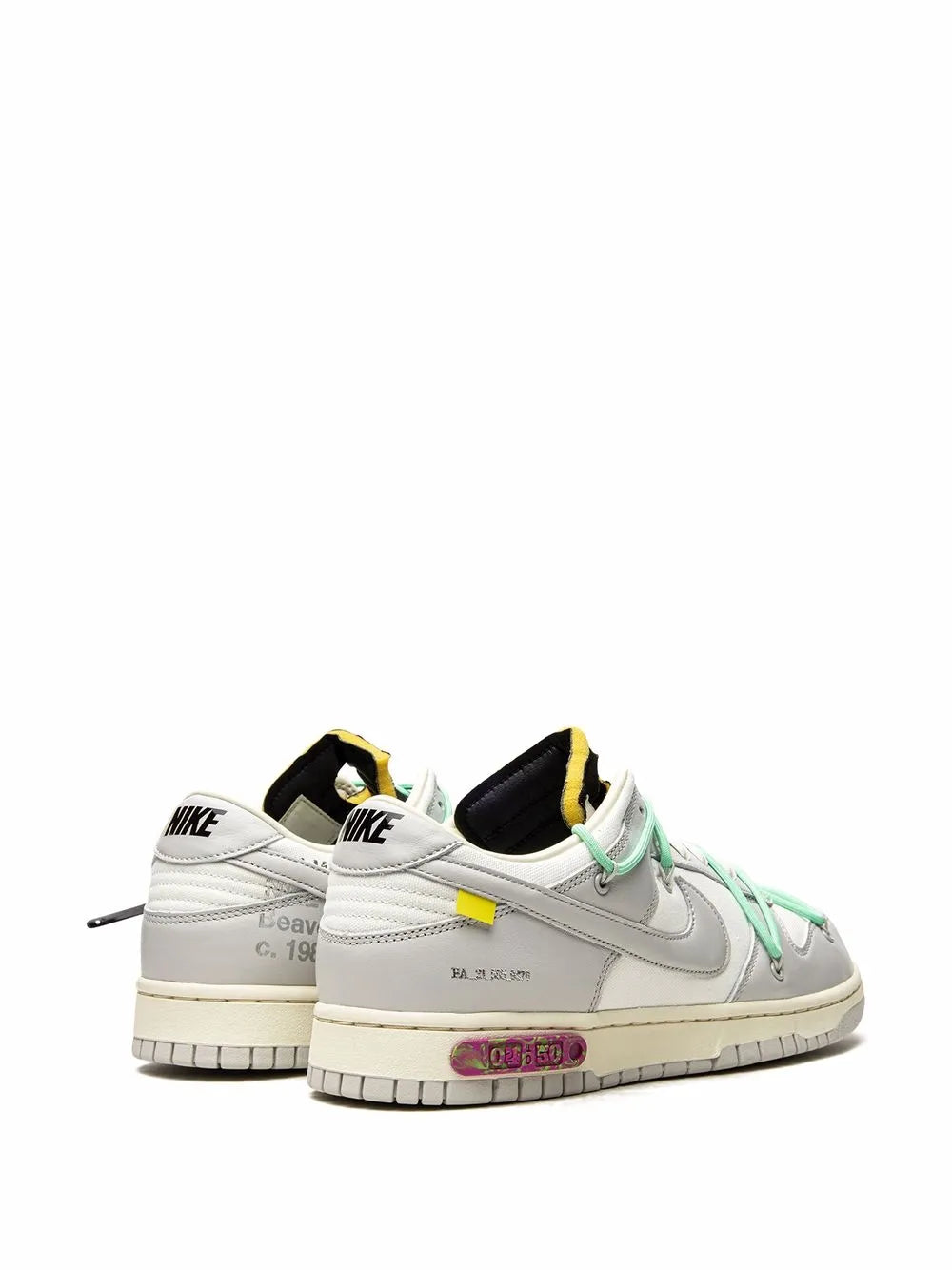 Nike X Off-White Dunk Low Lot 04 Sneakers