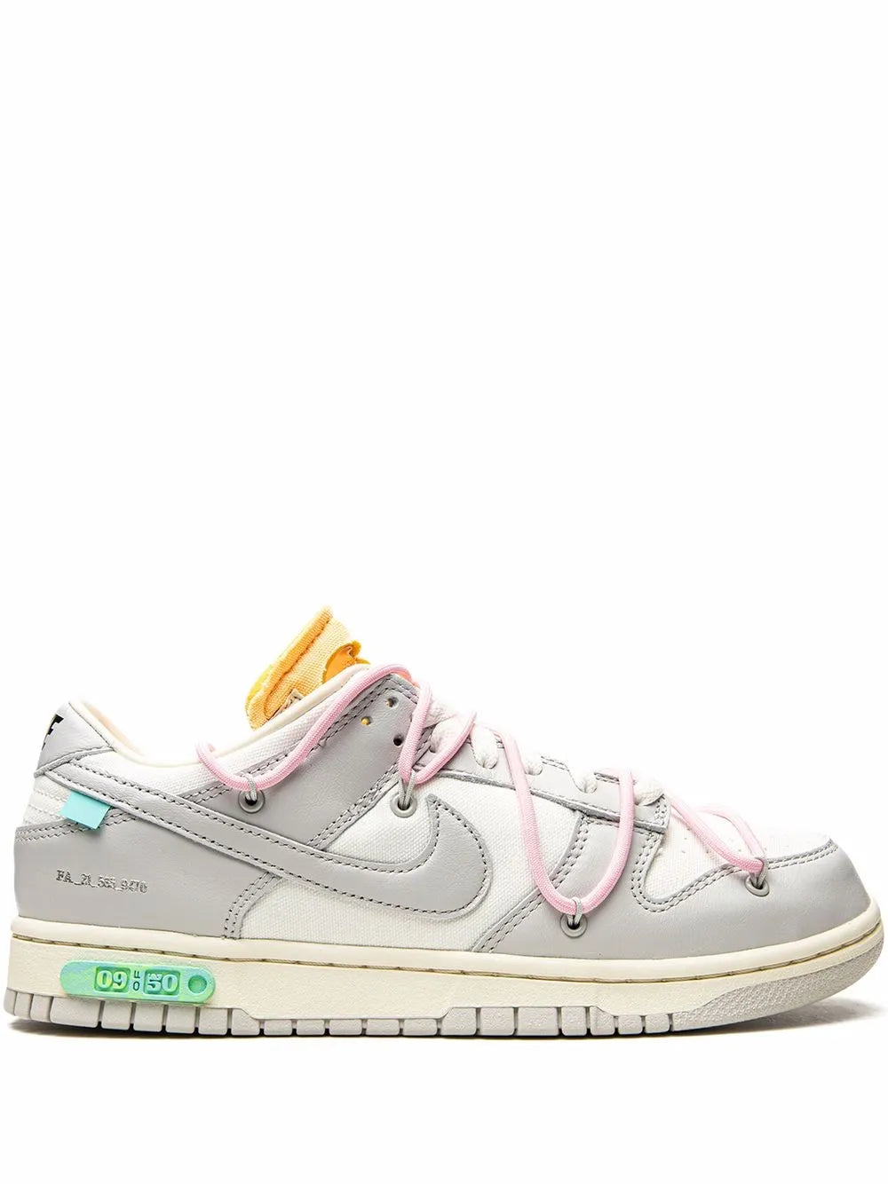 Nike X Off-White Dunk Low Lot 09 Sneakers
