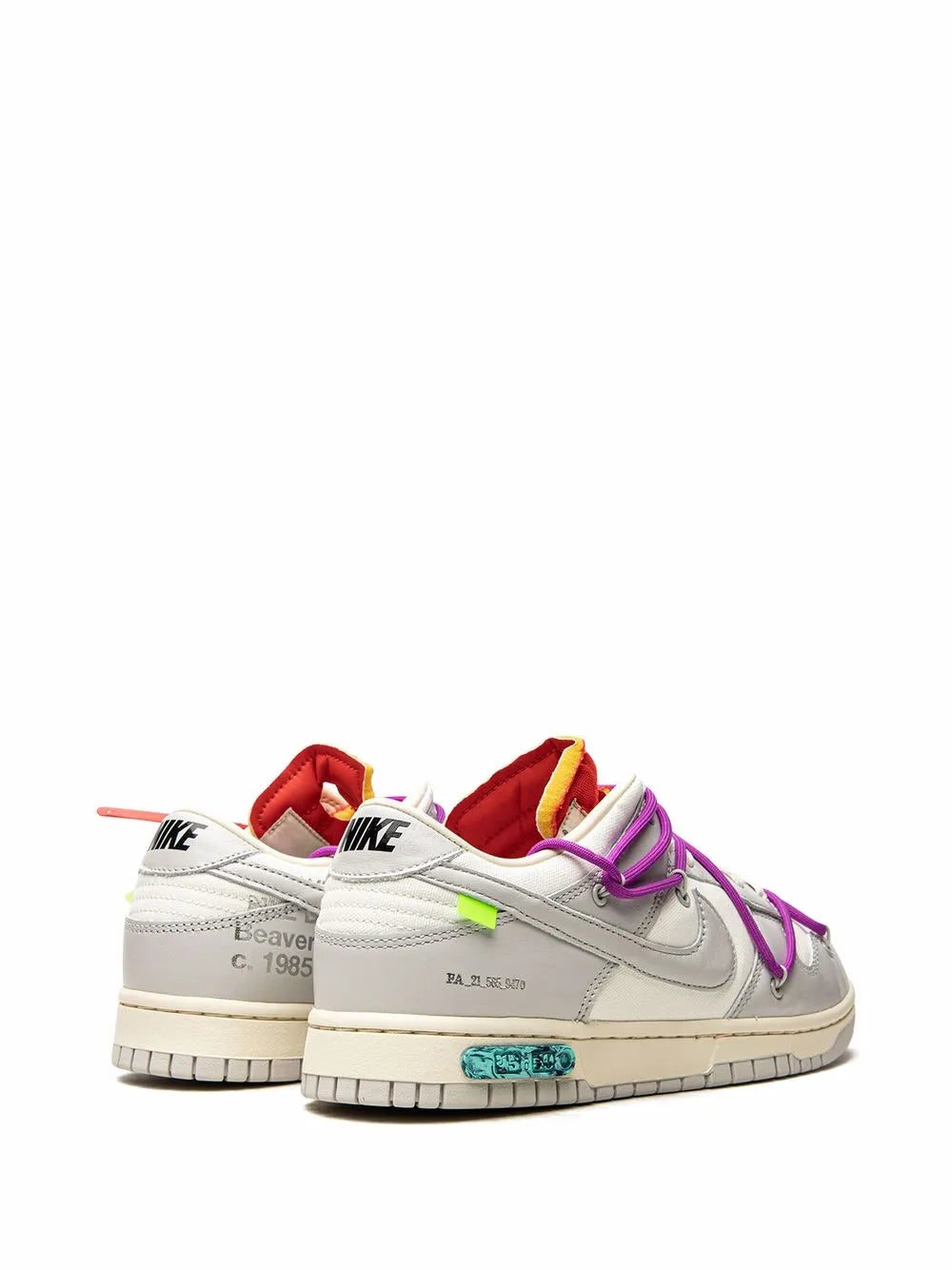 Nike X Off-White Dunk Low Lot 45 Sneakers