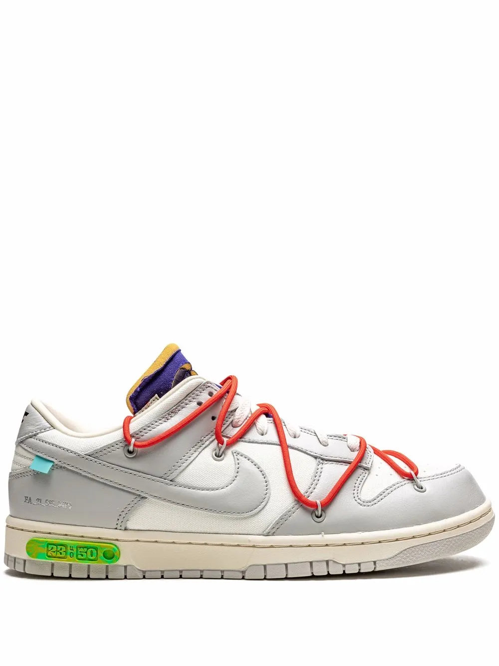 Nike X Off-White Dunk Low Lot 23 Sneakers