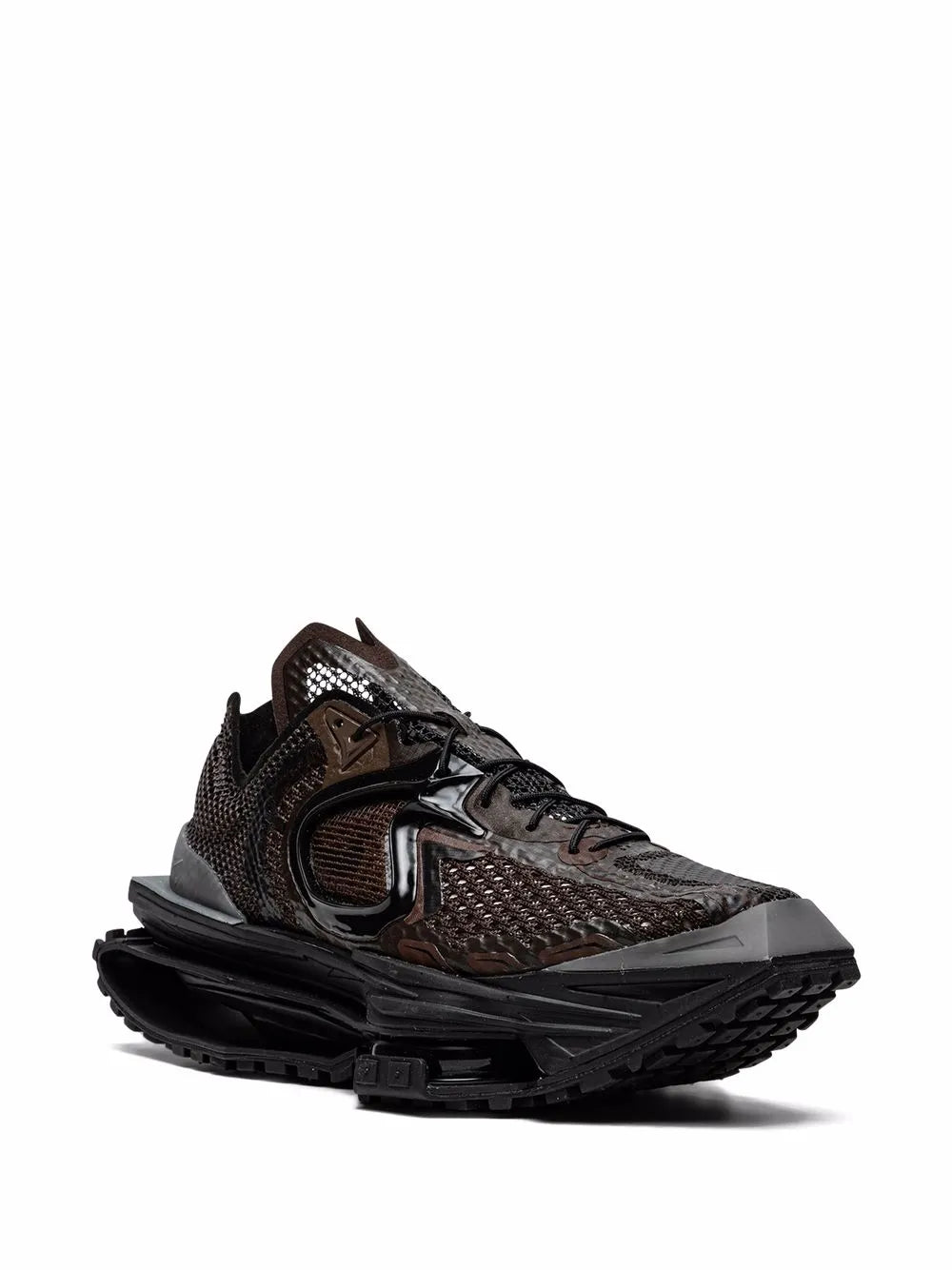 Nike X Mmw Zoom 004 Baroque Brown/Black Sneakers